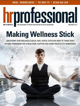 HR Professional Magazie - Making Wellness Stick